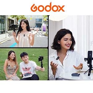 Godox WEC Kit 2 Wireless Microphone System for Camera